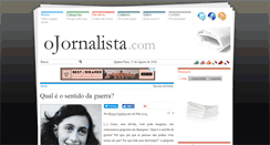 Desktop Screenshot of ojornalista.com