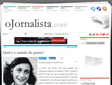 Tablet Screenshot of ojornalista.com